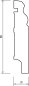 Preview: Kiefer 100x20x2500 mm Berliner-/Hamburger Profil