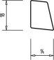 Preview: Eiche 18x14x2500 mm Viertelstab