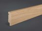 Preview: Eiche 80x19x2500 mm Oberkante profiliert