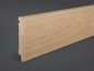 Preview: Eiche 120x19x2500 mm Oberkante profiliert