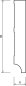Preview: MDF 100x16x2400 mm Oberkante gerade (ohne Folie)
