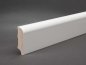 Preview: MDF 60x16x2400 mm Oberkante abgerundet (ohne Folie)