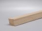 Preview: Eiche weiß geölt 25x20x2500 mm Oberkante abgeschrägt