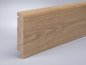 Preview: Eiche 120x20x2500 mm Oberkante abgerundet