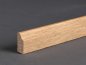 Preview: Eiche 25x9x2500 mm Deckleiste