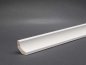 Preview: Massivholz weiß lackiert 20x20x2500 mm Hohlkehlleiste