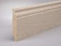 Preview: Eiche weiß (Optik) 120x20x2500 mm Berliner-/Hamburger Profil