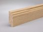 Preview: Eiche 60x20x2500 mm Berliner-/Hamburger Profil