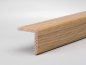 Preview: Eiche 35x35x2500 mm Winkelleiste