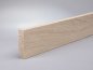 Preview: Eiche weiß (Optik) 70x16x2500 mm Oberkante gerade