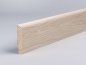 Preview: Eiche weiß geölt 80x16x2500 mm Oberkante abgerundet