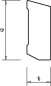 Preview: MDF 40x16x2400 mm Oberkante abgeschrägt (ohne Folie)