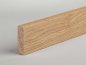 Preview: Eiche 35x10x2500 mm Deckleiste