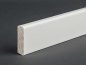 Preview: Massivholz weiß lackiert 35x10x2500 mm Deckleiste
