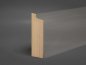 Preview: Eiche 150x63 mm Endkappe Rohrabdeckleiste