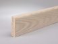 Preview: Eiche weiß (Optik) 60x13x2500 mm Oberkante abgerundet