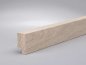 Preview: Eiche weiß (Optik) 40x20x2500 mm Oberkante gerade