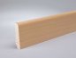 Preview: Buche (Furnier) 60x15x2400 mm lackiert Oberkante abgerundet