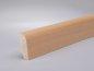 Preview: Buche (Furnier) 45x22x2400 mm lackiert Oberkante abgerundet