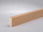 Preview: Buche (Furnier) 40x16x2400 mm lackiert Oberkante gerade