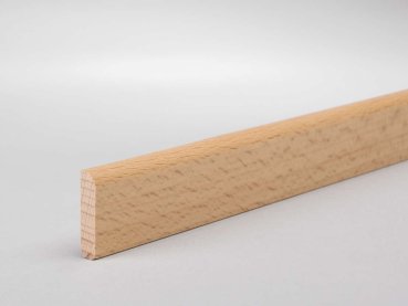 Buche 23x5x2500 mm Deckleiste