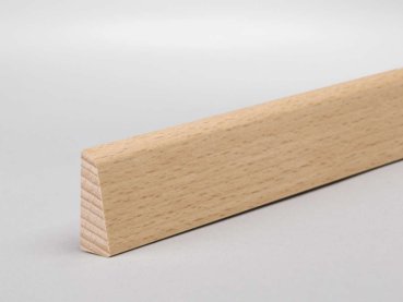 Buche 23x8x2500 mm Deckleiste