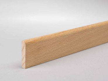 Buche 28x5x2500 mm Deckleiste