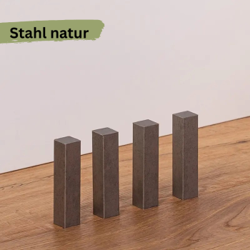 Preview: Eckklötze 18x18x82 mm folienummantelt