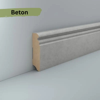 Preview: MDF 80x19x2500 mm Berliner Profil (Folienummantelt)