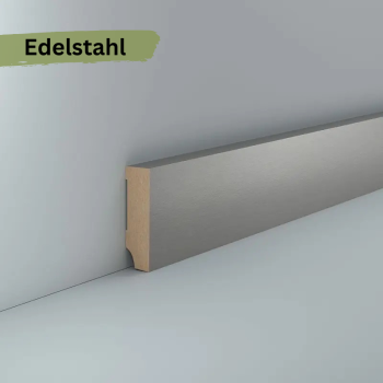 MDF 58x16x2500 mm Oberkante gerade (Folienummantelt)