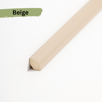 Massivholz lackiert 14x14x2000 mm Viertelstab