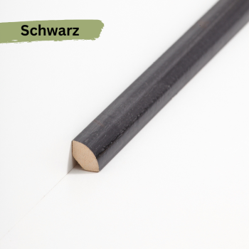 Massivholz lackiert 14x14x2000 mm Viertelstab