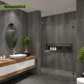 Preview: Wasserresistente Wandpaneele Aquawall Tilda (Steinoptik)