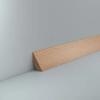 Eiche 40x25x2500 mm Trapezleiste
