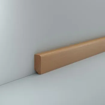 Buche 40x16x2400 mm Oberkante abgerundet