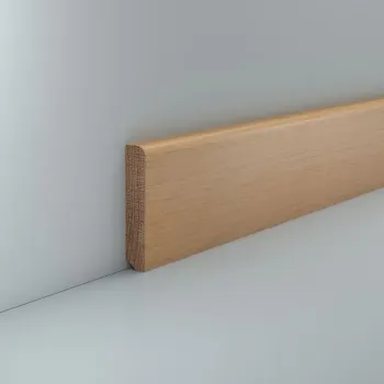 Eiche 70x13x2400 mm Oberkante abgerundet