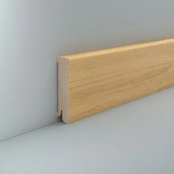 Buche (Furnier) 80x18x2500 mm lackiert Oberkante gerade