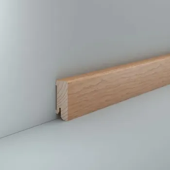 Eiche (Furnier) 50x18x2500 mm lackiert Oberkante gerade