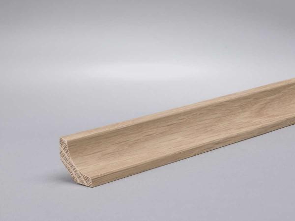 Eiche weiß geölt 20x20x2500 mm Hohlkehlleiste