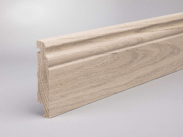 Eiche weiß (Optik) 100x20x2500 mm Berliner-/Hamburger Profil