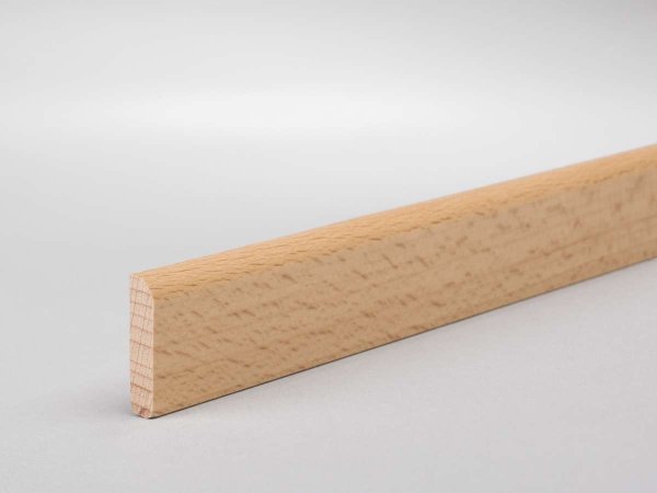 Buche 23x5x2500 mm Deckleiste