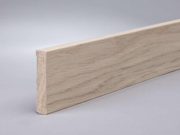 Eiche weiß geölt 60x13x2500 mm Oberkante gerade