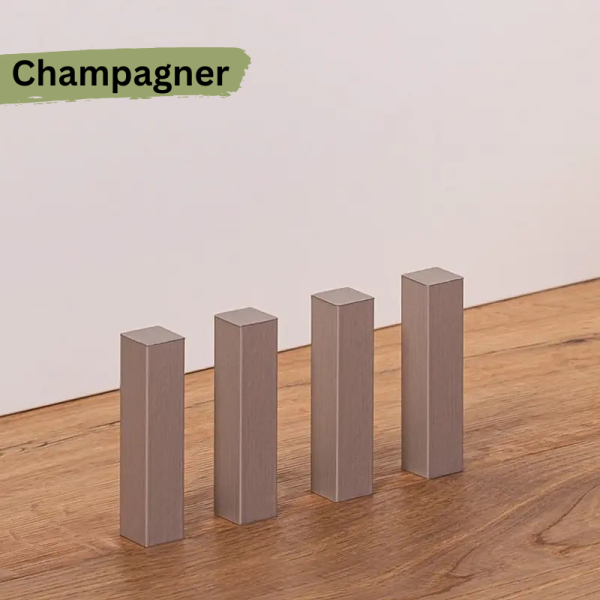 Eckklötze 18x18x82 mm folienummantelt