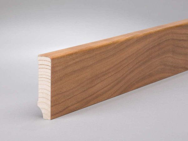 Kirsche (Furnier) 58x15x2400 mm lackiert Oberkante gerade