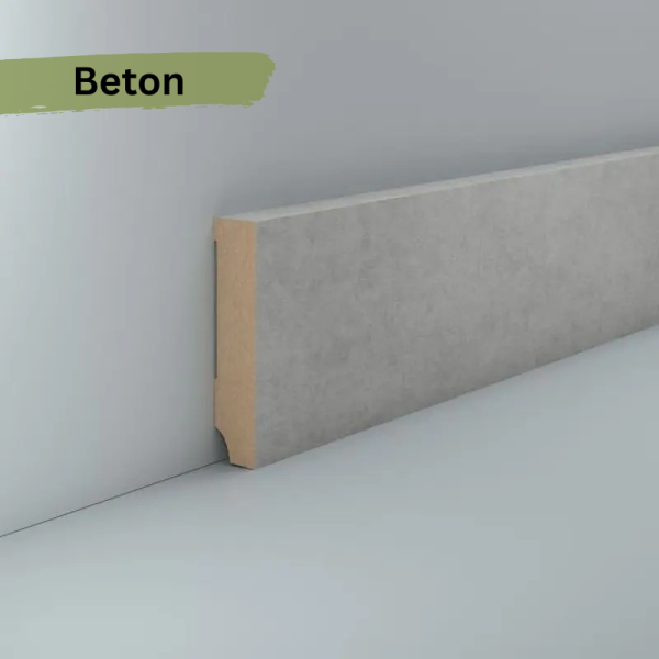 MDF 80x16x2400 mm Oberkante gerade (Folienummantelt)