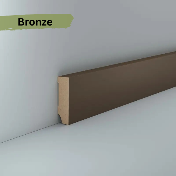 MDF 58x16x2500 mm Oberkante gerade (Folienummantelt)