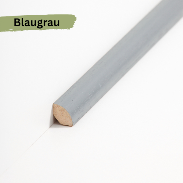 Massivholz lackiert 14x14x2000 mm Viertelstab