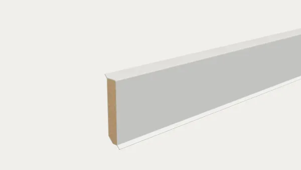 MDF 60x13x2400 mm Wendeprofil mit Dichtlippe