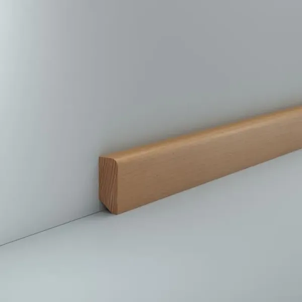 Buche 40x16x2400 mm Oberkante abgerundet