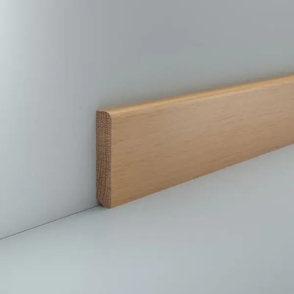 Eiche 70x13x2400 mm Oberkante abgerundet